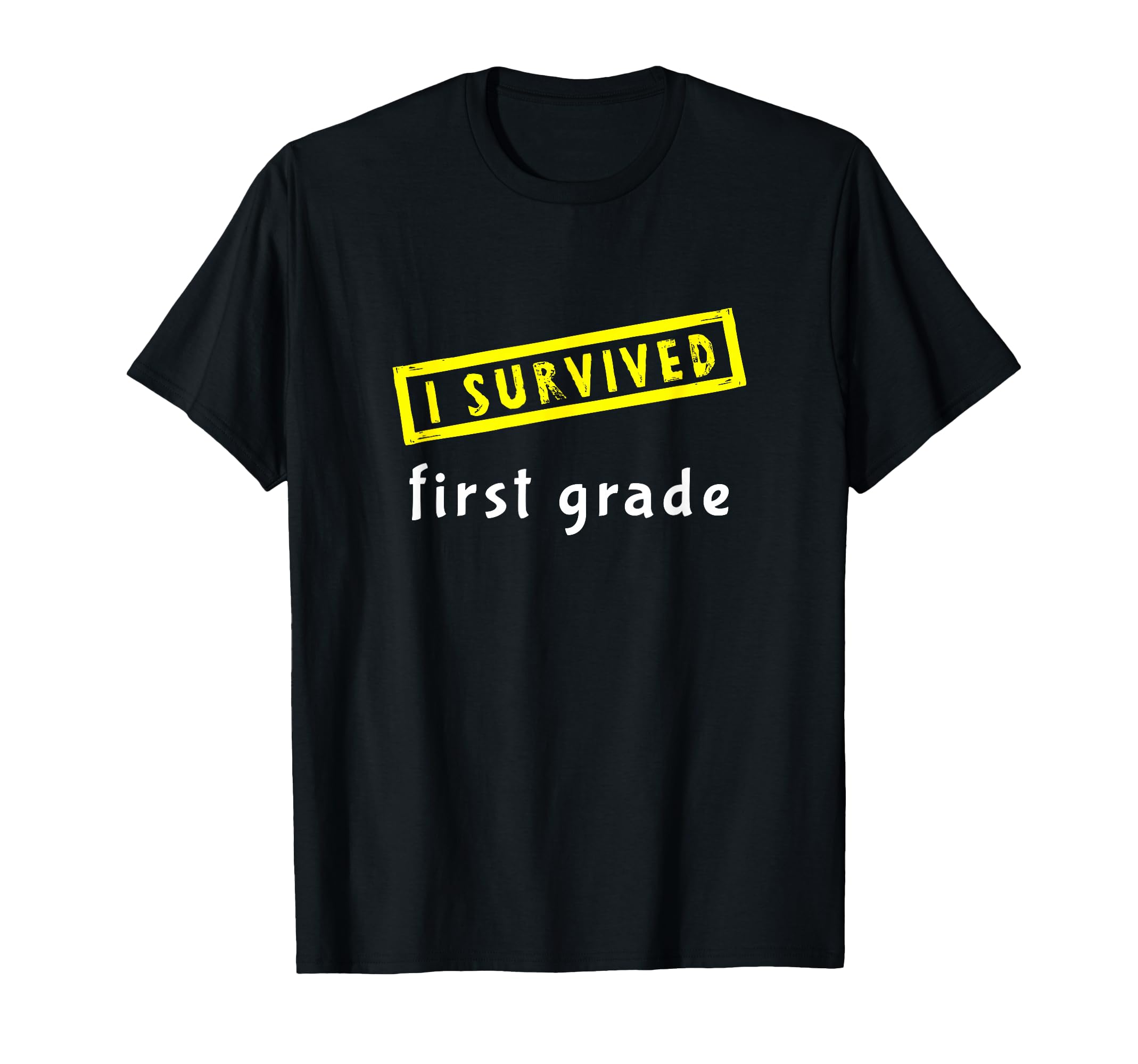 I Survived First Grade Kids Teacher Present End School Year T-Shirt
