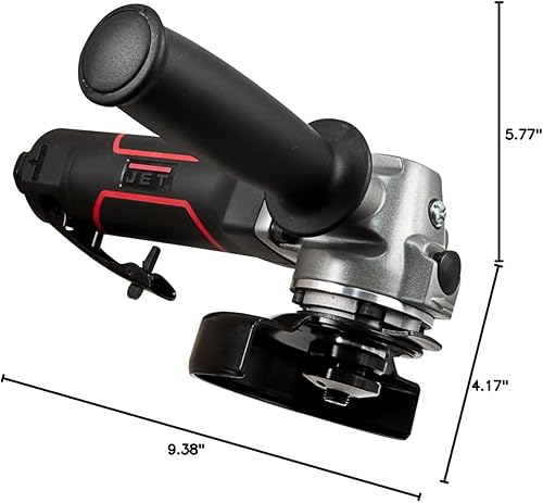 Miniatura 8 de JET JAT-450, amoladora angular de velocidad variable de 4 pulgadas (505450) negro