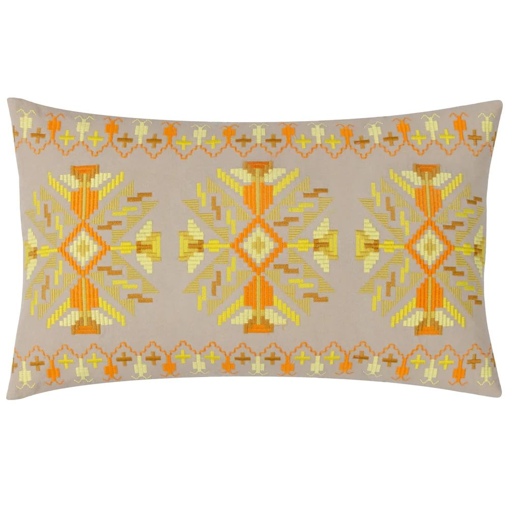 Kalina Geometric Rectangular Cushion Cover