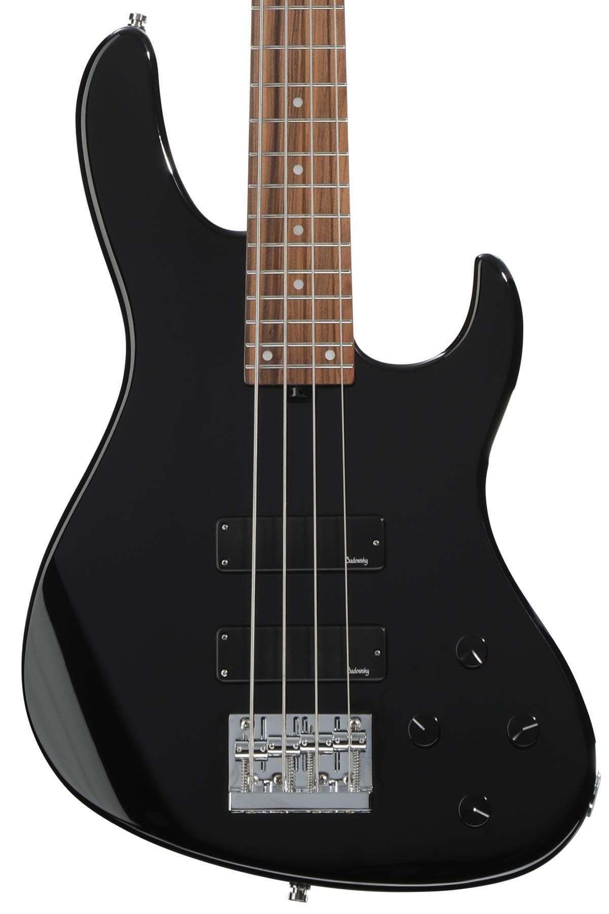 Sadowsky MetroExpress Modern Bass Guitar - Black, Morado Fingerboard