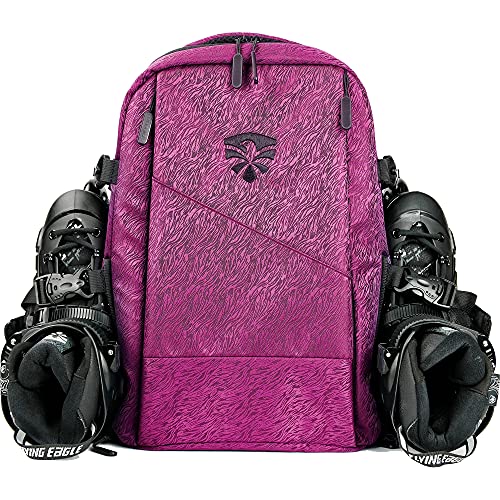 Sac à dos de voyage Flying Eagle rose, la solution pour transporter vos rollers