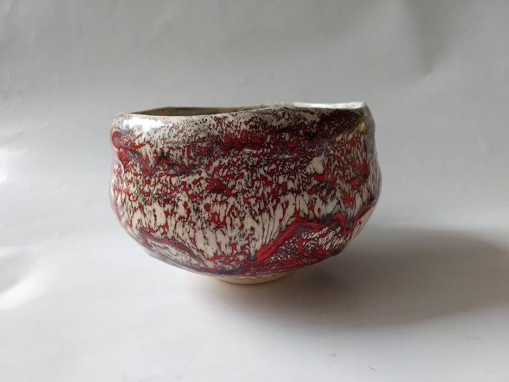 松田箕山 茶碗 箕面焼 抹茶碗 Amazon.co.jp: 箕面焼 二代 松田箕山 茶碗 共箱 栞 茶道具 抹茶