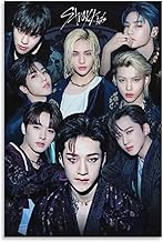 Stray Kids Korean Boy Band Kpop Poster (3) Canvas Art Poster And Wall Art Picture Print Modern Famil Wall Art Picture Painting Poster Canvas Print Posters Artworks Bedroom Living Room Decor 16x24inch(