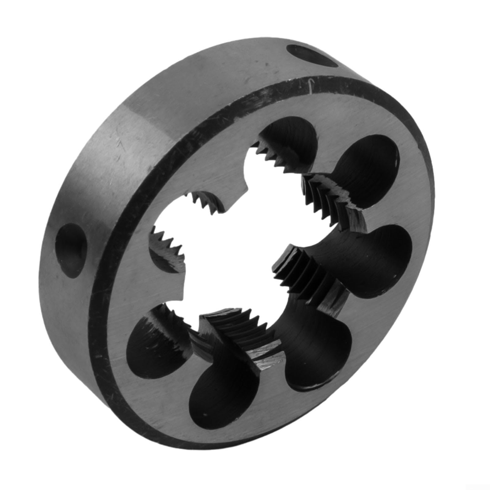 Elchuiaby High Speed Steel for BSP Pipe Thread Round Dies 1/8 1/4 3/8 1/2 3/4 HSS Threading Tool for Home Professional Use(G1-11)