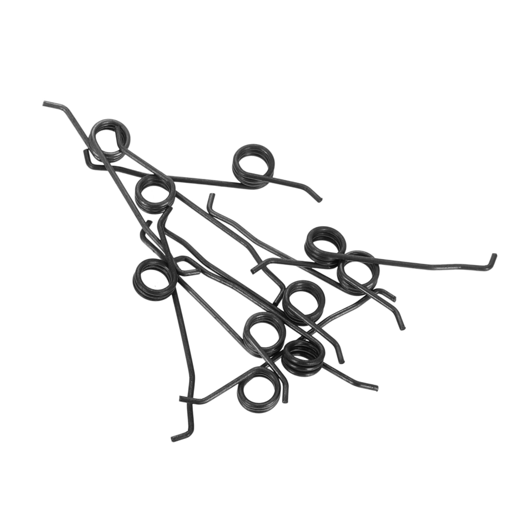 KOMBIUDA 10Pcs Button Springs for Recorder Repair Durable Replacement Parts for Fishing Reel Maintenance and Pruner Tools