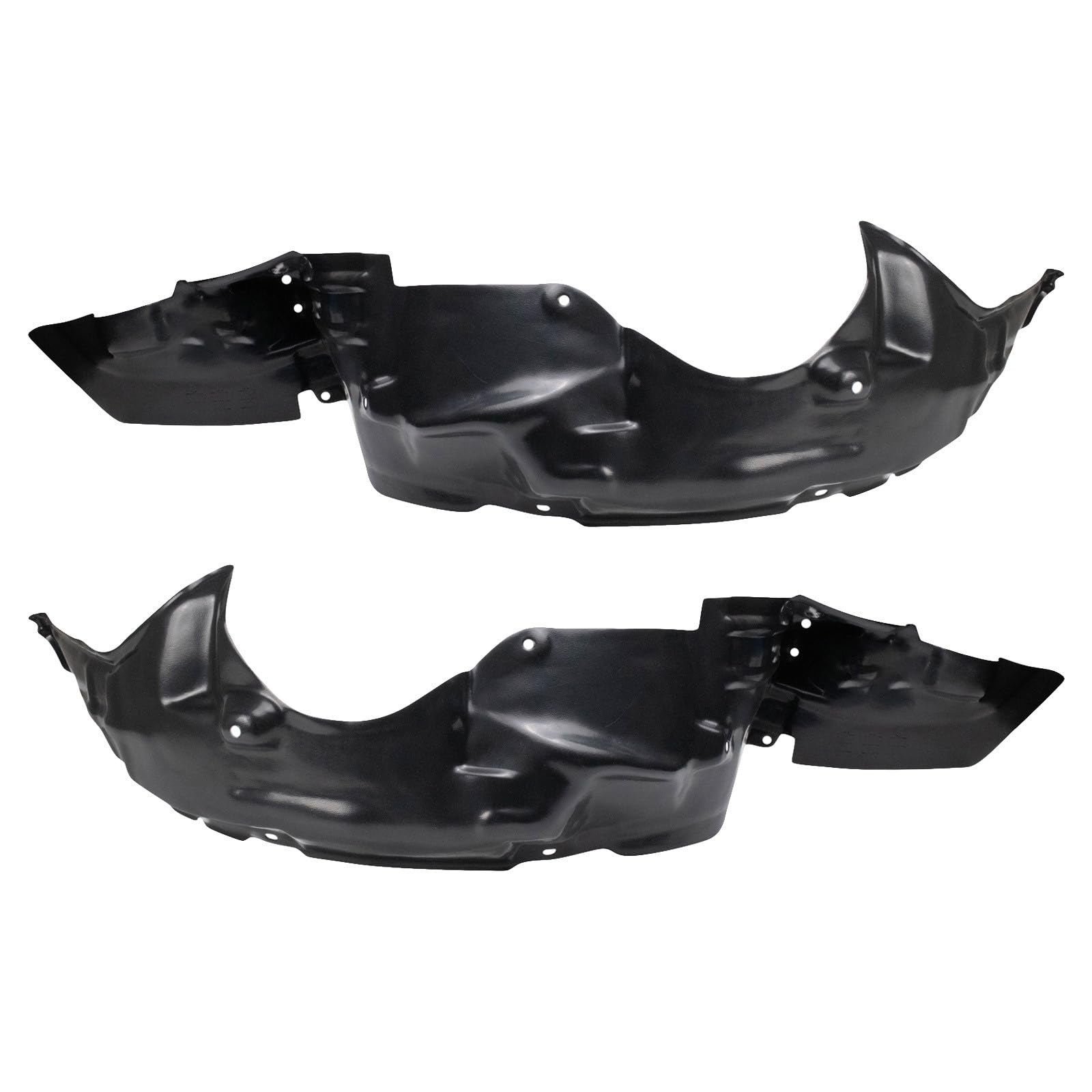 TRQ Front Inner Fender Liner Set | For 2001-2002 Toyota Corolla TO1248118 TO1249118