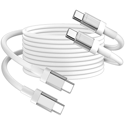 Miniatura 12 de Cable USB C a USB C de 6 pies 100 W, cable de carga rápida tipo C para iPhone 17 16 Pro Max 16E 15/iPad Pro 10 11th Air MacBook, para Samsung S25