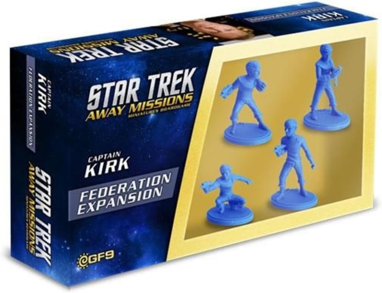 Gale Force Nine Star Trek: Away Missions - Federation - Kirk, Spock, Bones, Chekov