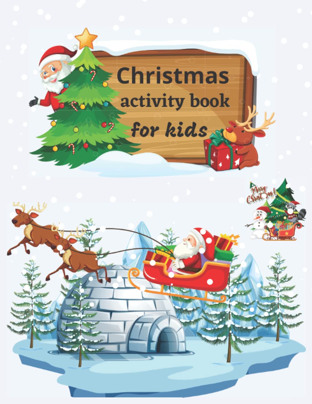 Christmas activity book: Perfect gift for boys and girls