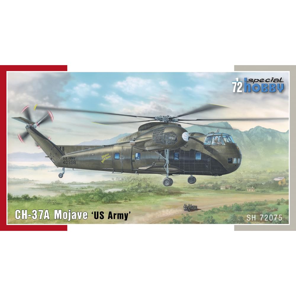 CH-37B Mojave US Army Helicopter (w/Resin & Photo-Etch) 1/72 Special Hobby