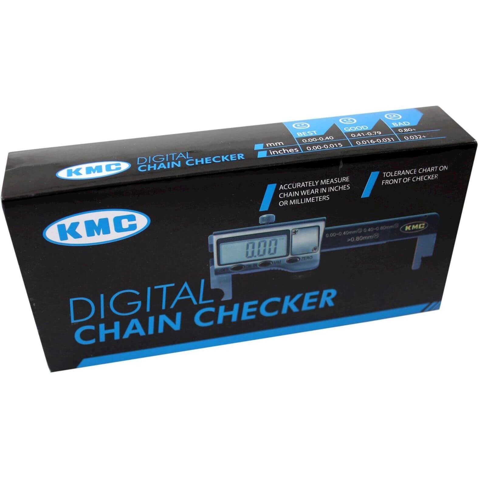 KMC Digitaler Kettenprüfer, Schwarz/Silber