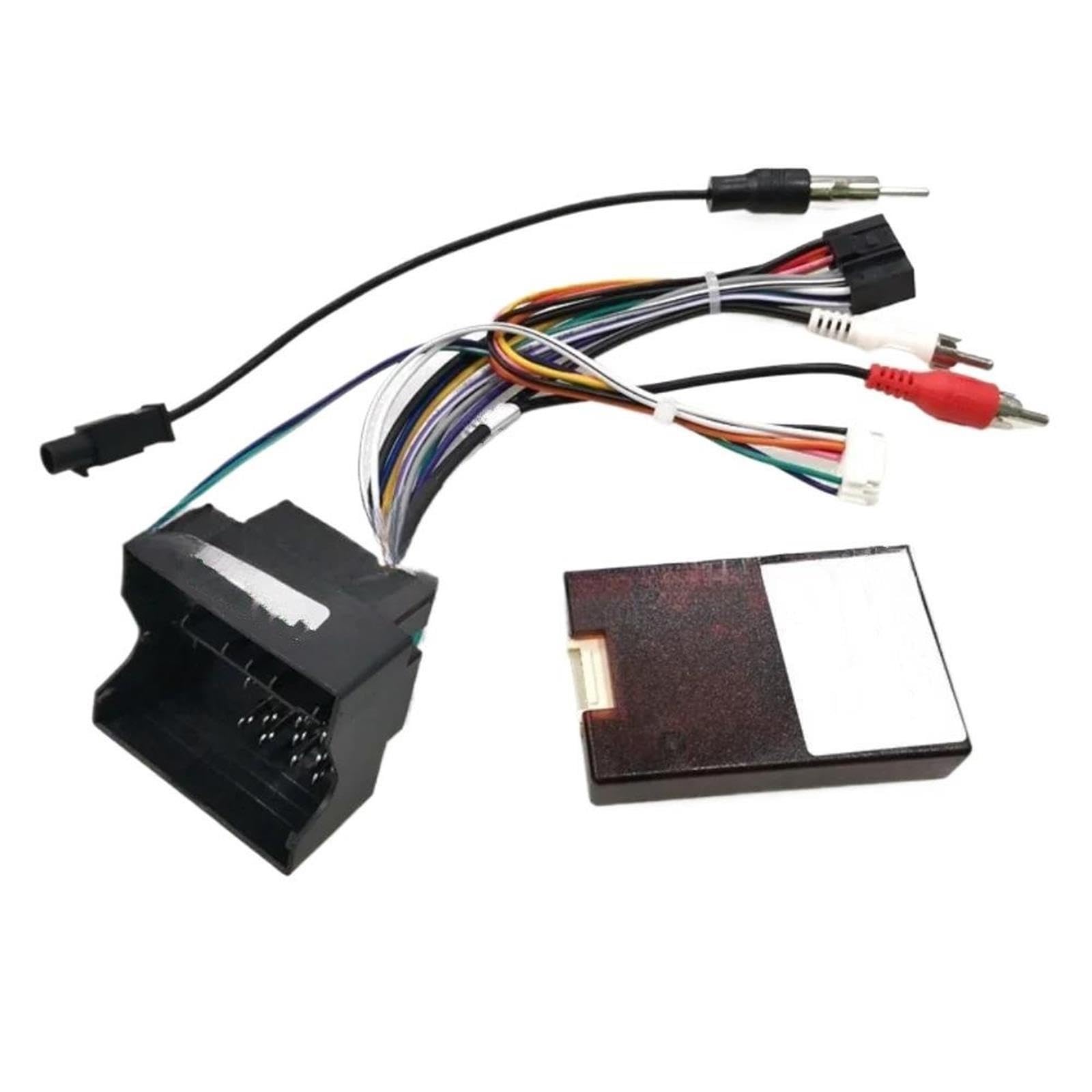 Arnés Cableado Estéreo Radio Coche Para VW Para Touareg T5 2003-2017