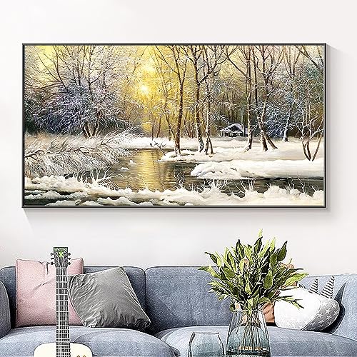 YALKIN Diamond Painting Kits, Large 5D DIY Diamond Painting Kits for Adults DIY Full Round Drill Arts and Crafts - Image 3