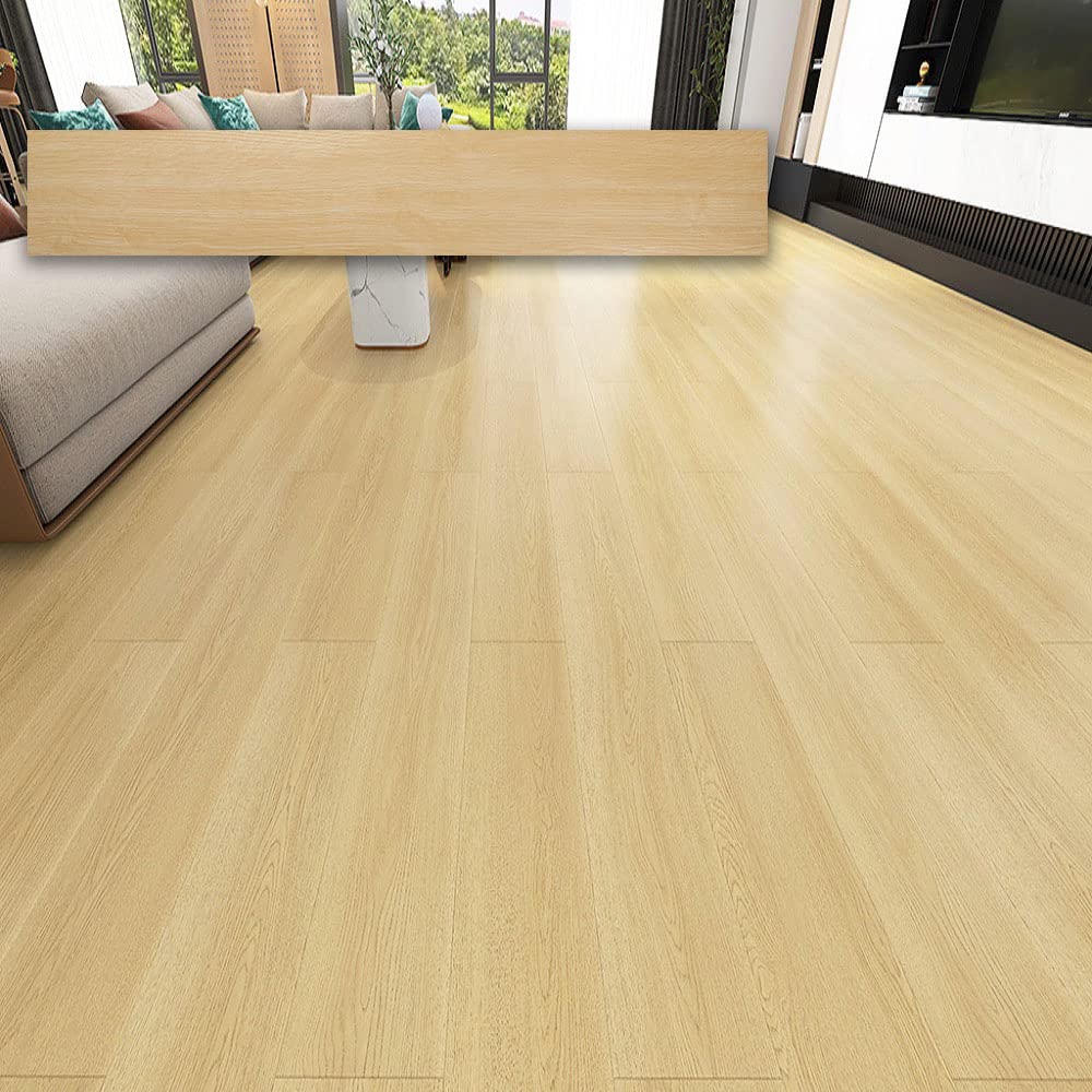 Amazon | フロアタイル 木目調 6畳 貼るだけ 【72枚 約6畳】 厚手1.8mm  