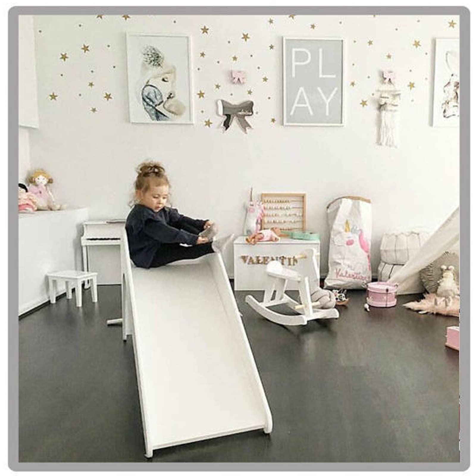 Amazon.co.jp: 子供のロッキングホース ロッカーに乗る木製ロッキング