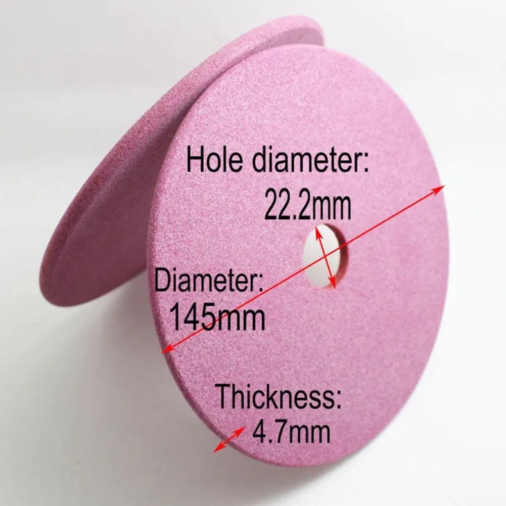 Smerigliatrice a catena elettrica 145 x 22,2 x 4,7 mm per taglio e lucidatura bordi
