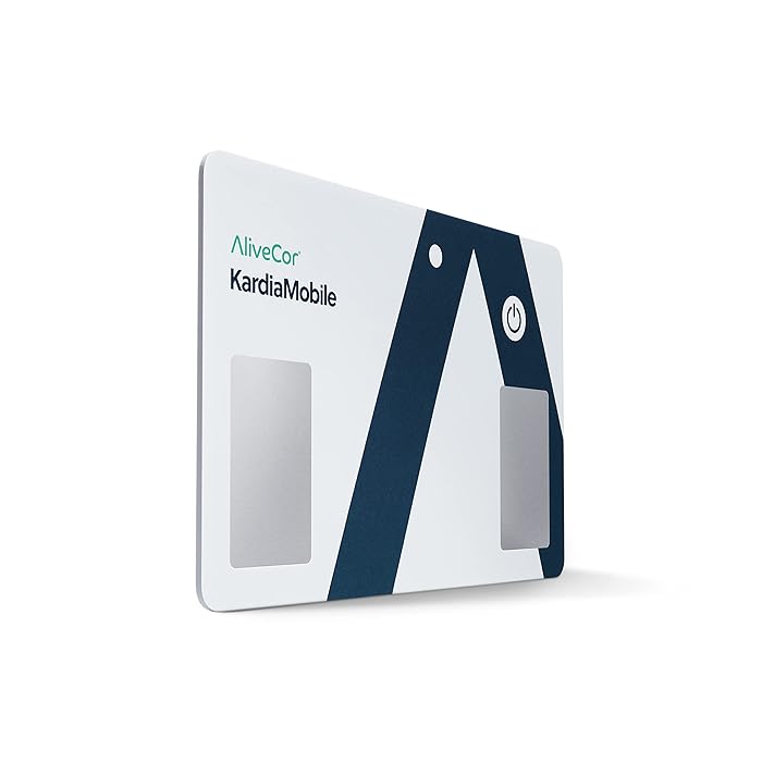 Buy KardiaMobile Card WalletSized Personal EKG Device Record SingleLead EKGs On The Go and