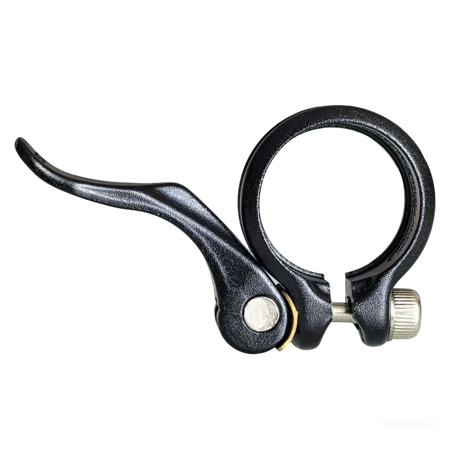 Geavonyg Multicolor Aluminum Alloy 34.9Mm Seat Tube Clamp Replacement Bicycles Seatpost Clamp Quickly Release Seatpost Collar Enduring Road Bike Tube Clip Bike Saddles Clamps