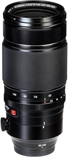Fujifilm Fujinon XF 50-140mm F2.8 R LM OIS WR Zoom Lens – Black (Linear Motor, Optical Image Stabilization, Weather Resistance)