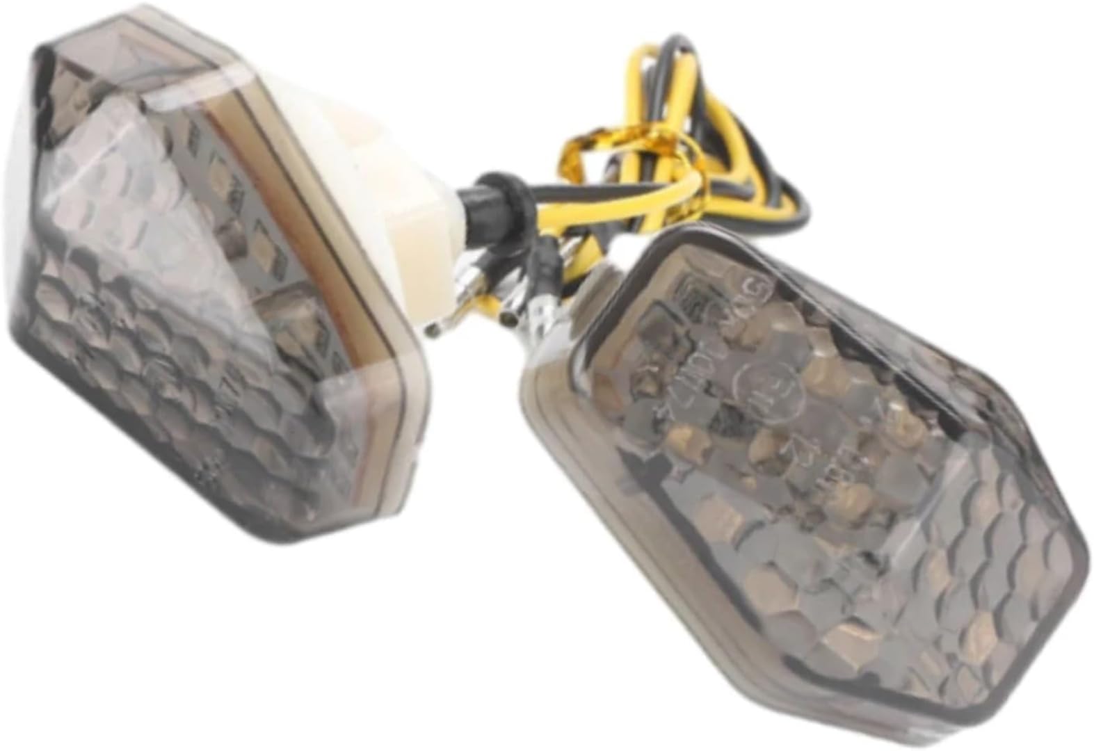 Generic Mini uniwersalne wskaźniki Dla Suzuki GSXR 600 2001-2005 2 szt. kierunkowskazów motocyklowych LED