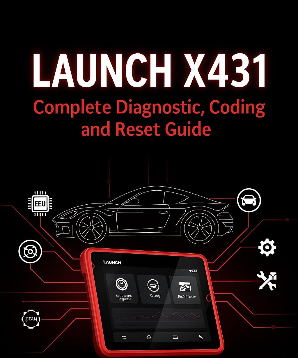 LAUNCH X431: Complete Diagnostic, Coding, and Reset Guide: Supports all functions: Smart Diagnose, Service Reset, ECU Coding and much more      Kindle Edition