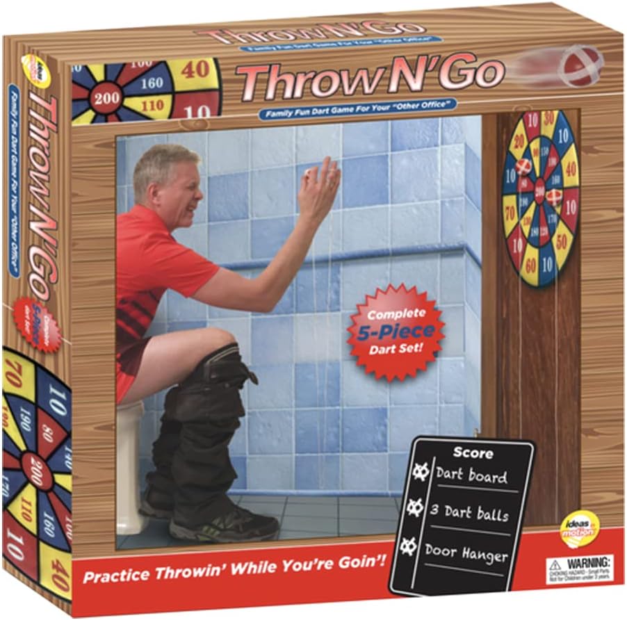 Throw N Go- Family Fun Dart Game for Your Other Office