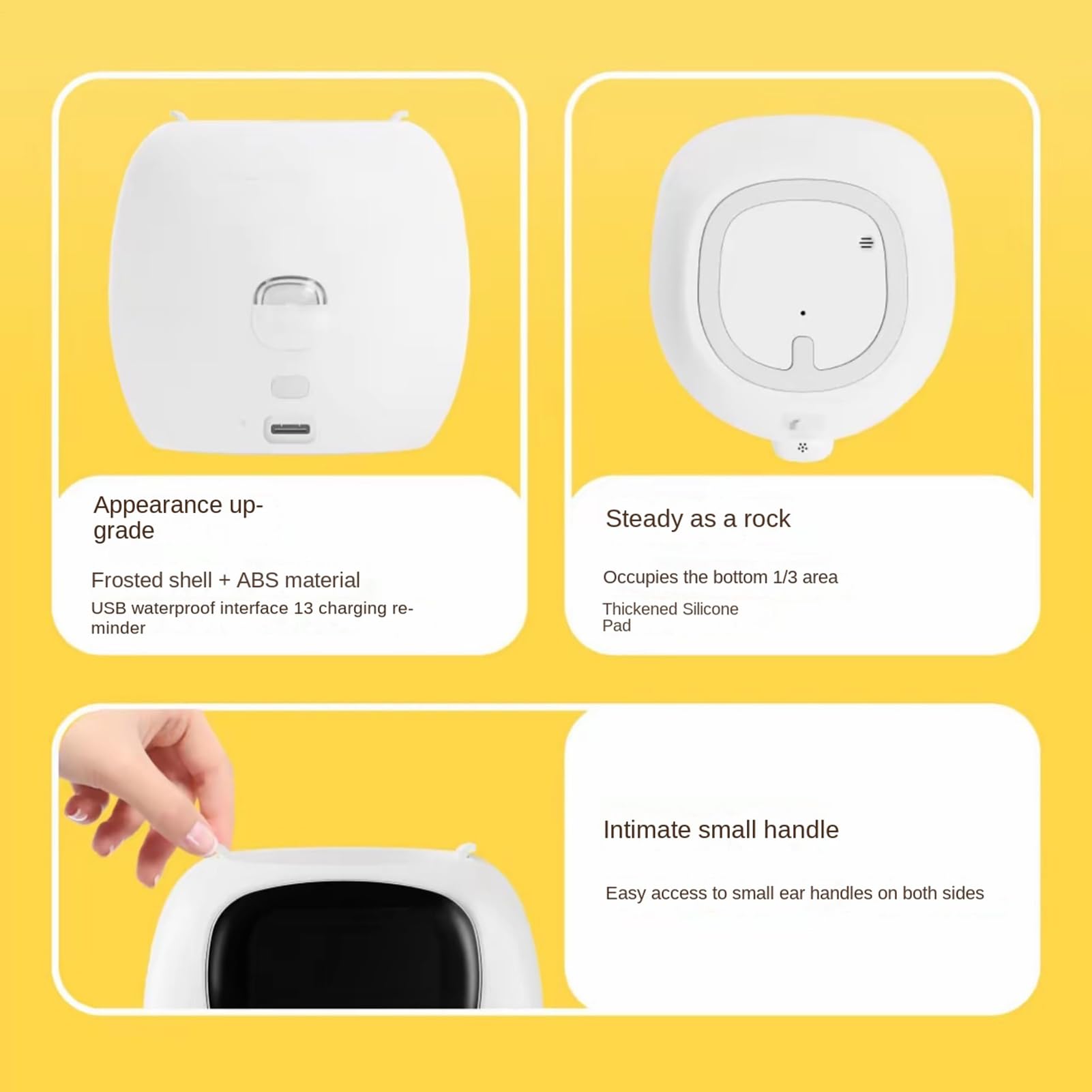 Smart Plant Pot - Fioriera per animali domestici con espressioni multiple, vaso da fiori per cactus da interno con funzione di irrigazione intelligente, ideale per casa, appartamento