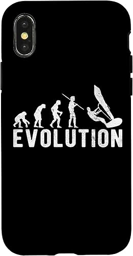 iPhone XXS Windsurf Wind Surf Evolution Funny Vintage Case