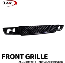 R&L Racing Black Finished Front Grill Mesh Lower Bumper Grille Cover 2007-2012 for GMC Yukon/Yukon XL/Yukon Denali/Yukon XL Denali - coolthings.us