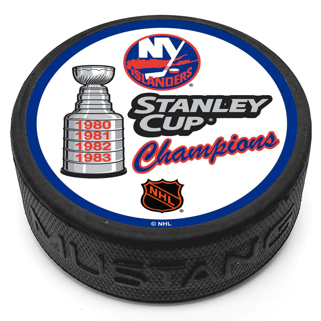 Sports Decor New York Islanders Puck - Stanley Cup Champions