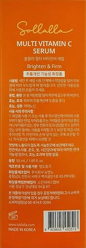 Miniatura 9 de Suero de vitamina C para cara con ácido hialurónico y péptido, brillante, reafirmante y reduce las arrugas y manchas oscuras, suero hidratante