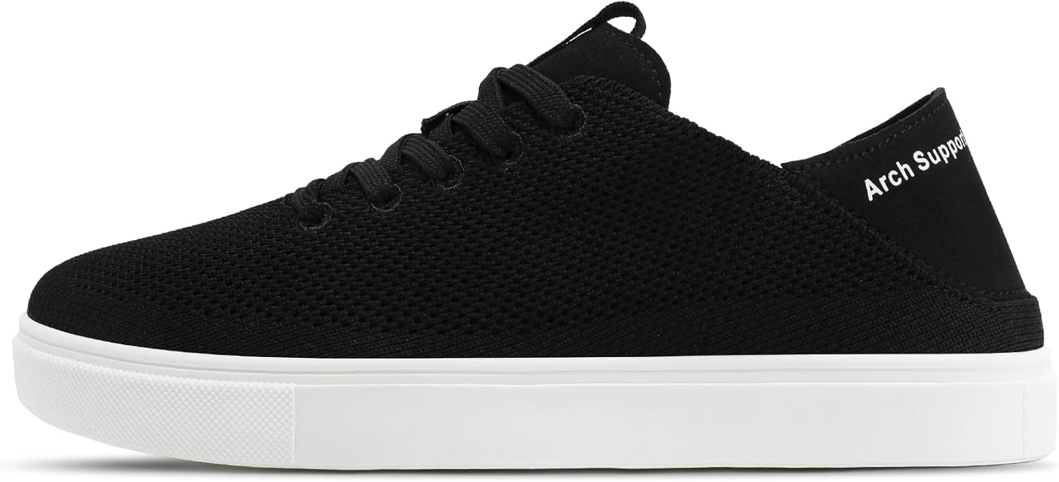 STQ Women's Fashion Sneakers with Fold-Down Heel | Easy Slide-On Casual Shoes for Travel, Work Commute, Daily Wear - Image 9