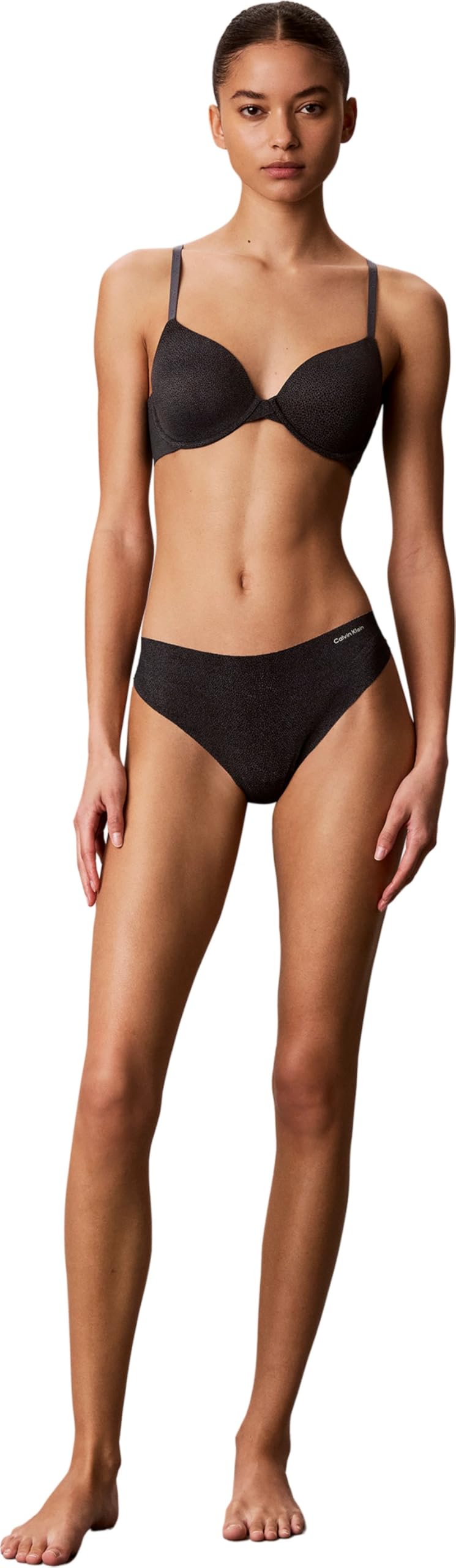 Calvin Klein Damen Plunge BH Lightly Lined Größenverstellbar