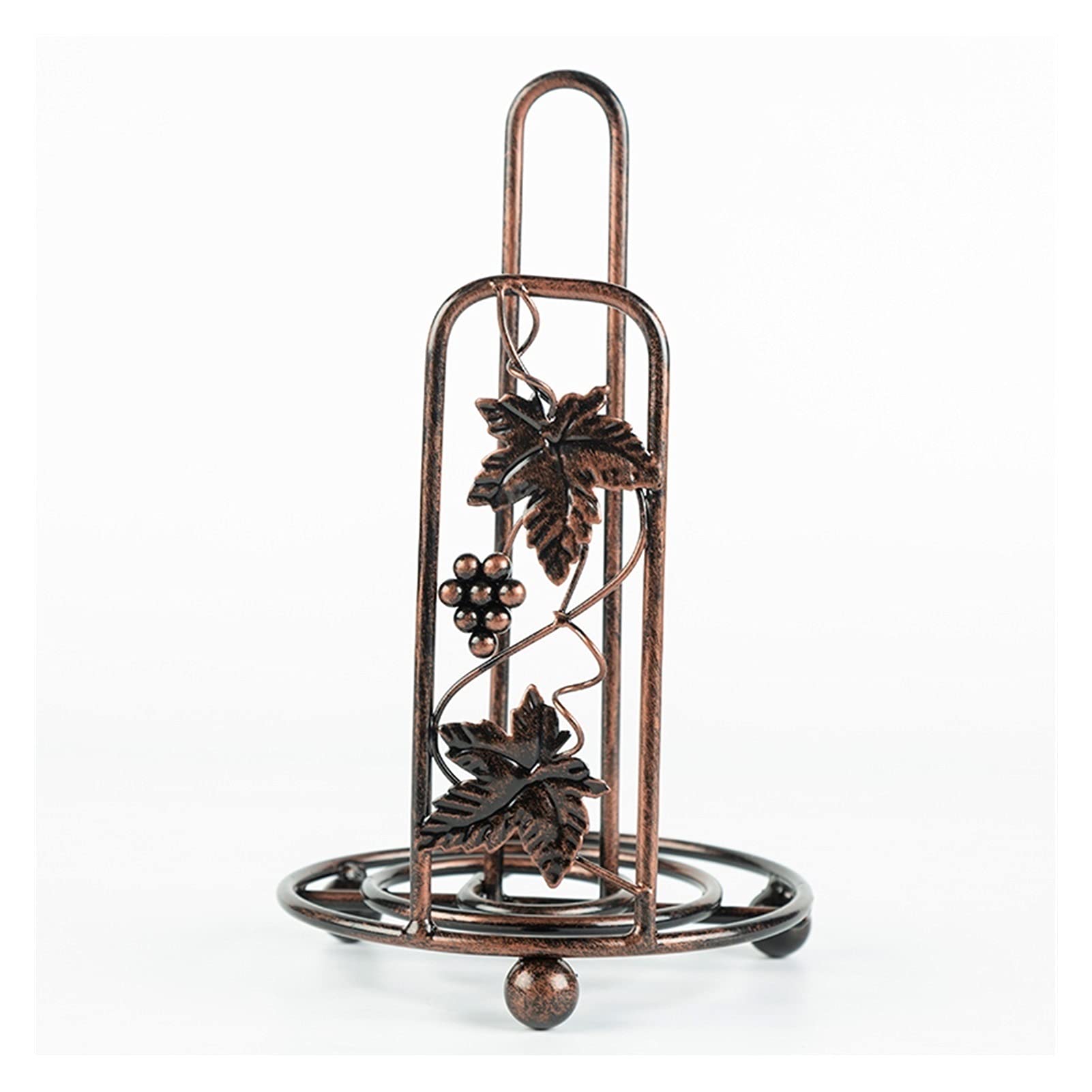 Multifunctional Paper Towel Holder Kitchen Restaurant Wrought Iron Rack Creative for(B)