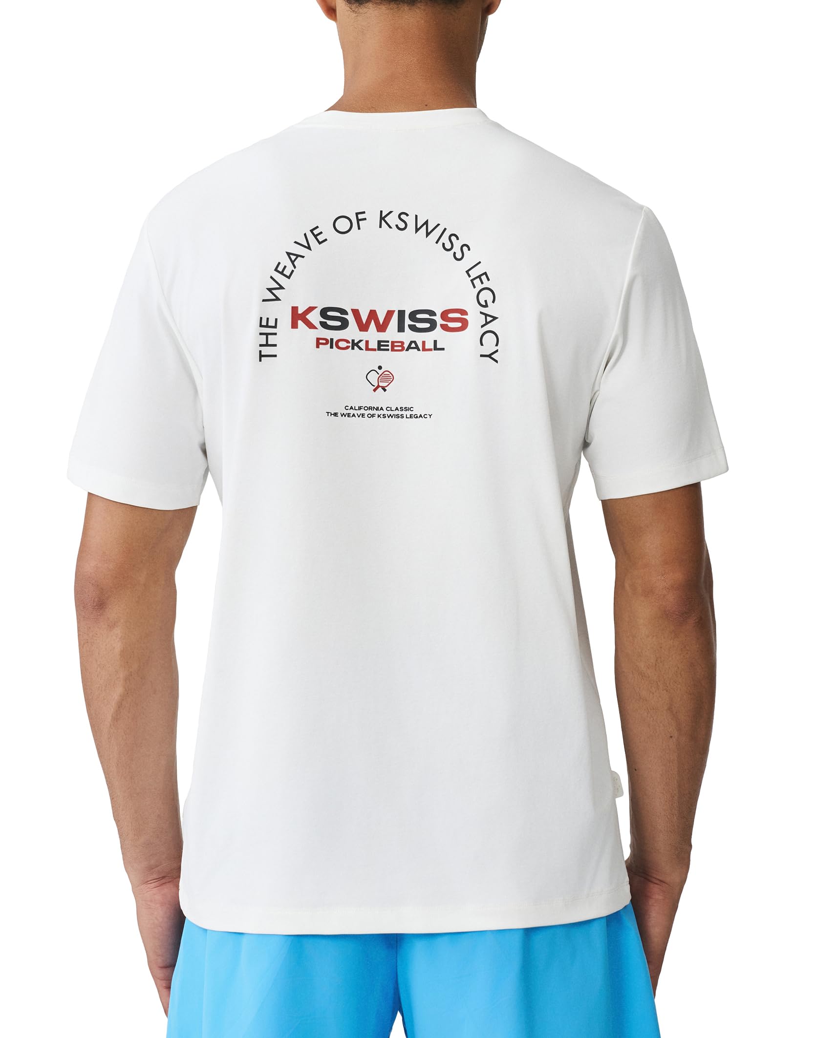 K-Swiss Men's Pickleball Graphic T-Shirt