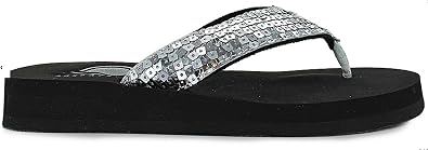Maui Isla Sandalias Womans Dazzle Chanclas, Plateado, 7 B(M) US : Ropa,  Zapatos y Joyería - Amazon.com