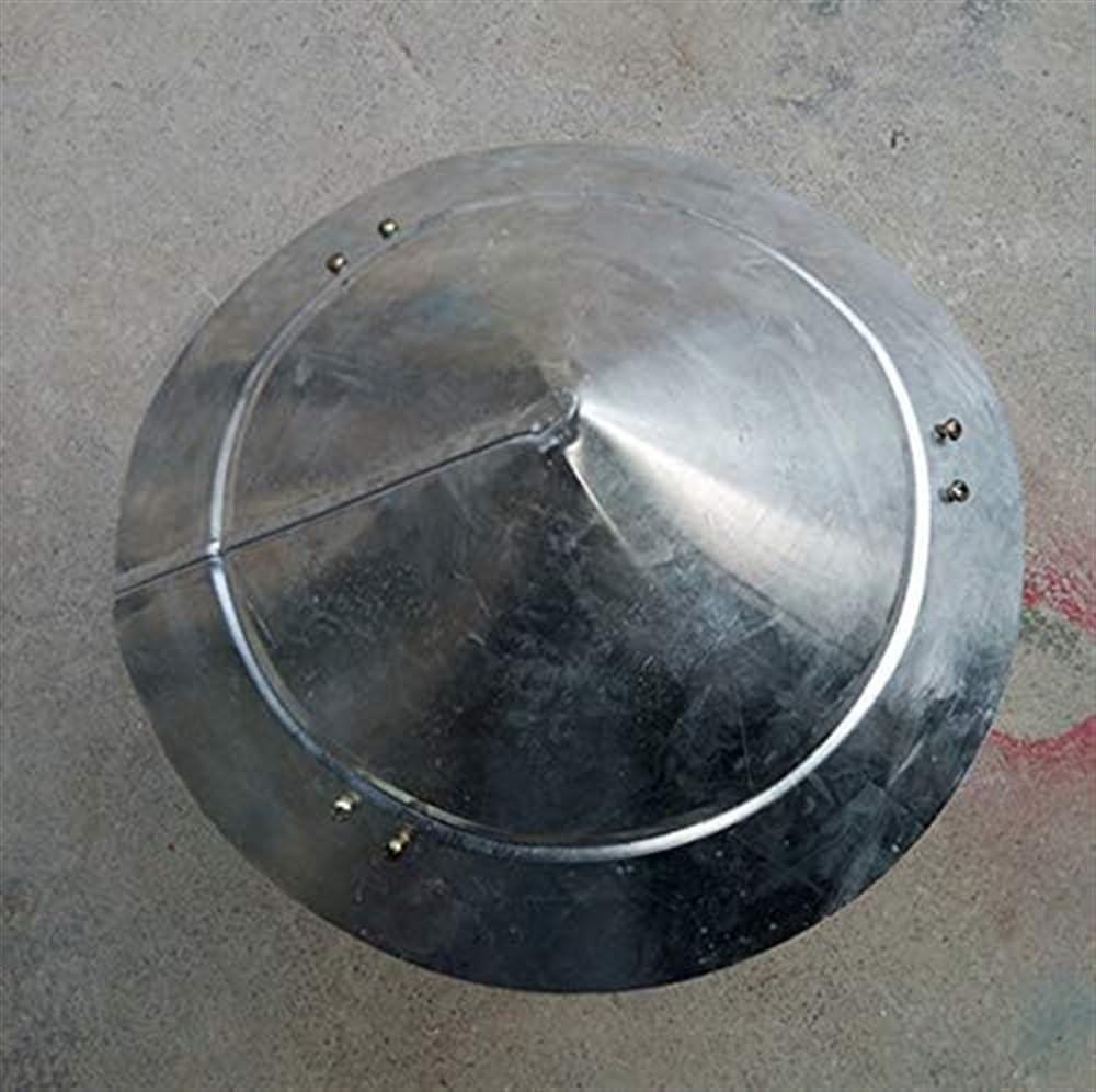 Copertura antipioggia per camino in acciaio inox, protezione per condotti di ventilazione