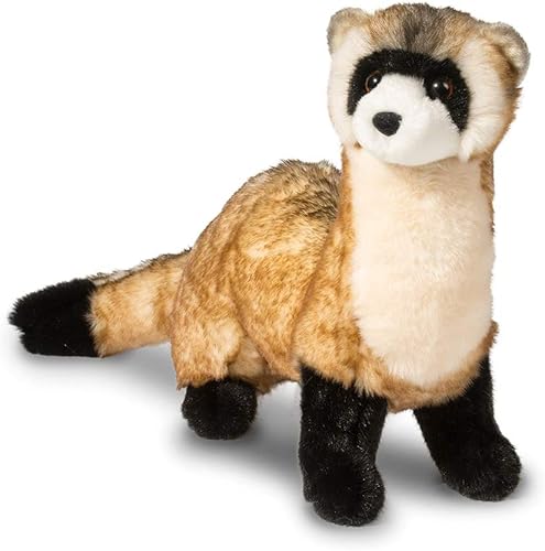 Miniatura 2 de Douglas Vince - Peluche de hurón con patas negras