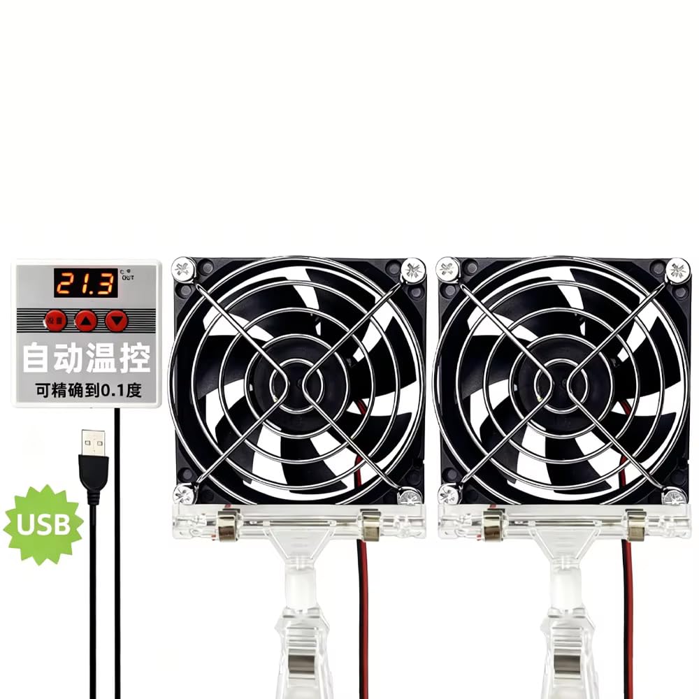 Ventilador de refrigeración USB de 5 V para acuario