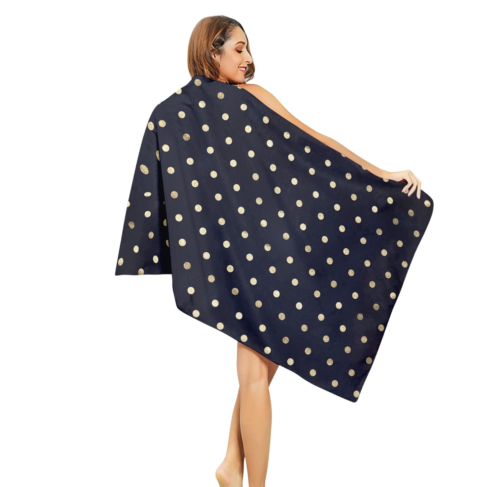 MianYaLi Novelty Beach Towels For Men Women Adults Funny Shower Body Wrap Soft Blanket Pool Towels Gifts Yoga Mat Loose Beach Cover Ups Cooling Cloths Water Absorbent Towels for Swimming