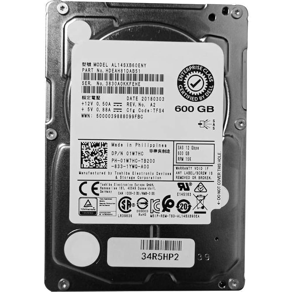 Amazon.com: MIDTY HDD for 600GB 2.5