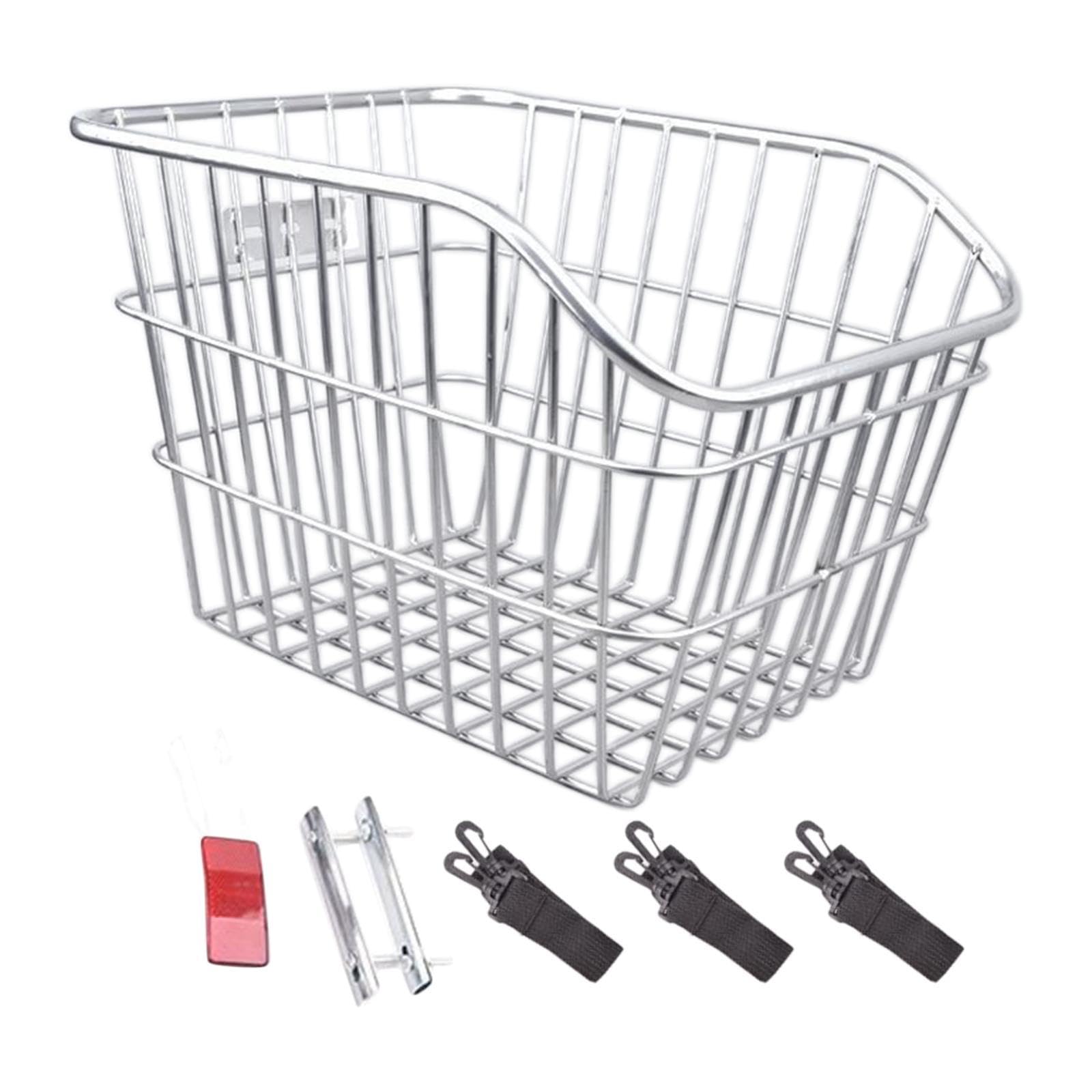 Panier De Support De Vélo, Panier De Support Arrière De Vélo De Grande Panier De Support De Vélo, Panier De Support Arrière De Vélo De Grande
