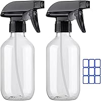 FANSTINOW 10oz BPA-Free Spray Bottles - Adjustable Mist Stream Nozzle, No Clog No Leak for Plants, Cleaning, Hair, Kitchen