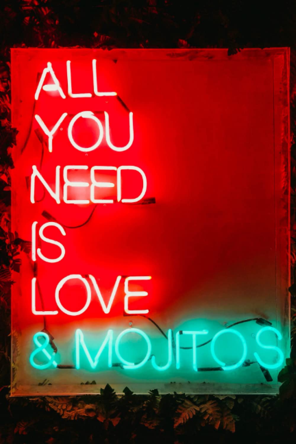 All You Need Is LOVE & MOJITOS: This Notebook Journal for Women is Stylish, Cheeky and Fun. Perfect Gift for Friend, Girlfriend, Wife, Colleague or ... notebook, pretty inside, 6x9, 110 pages.