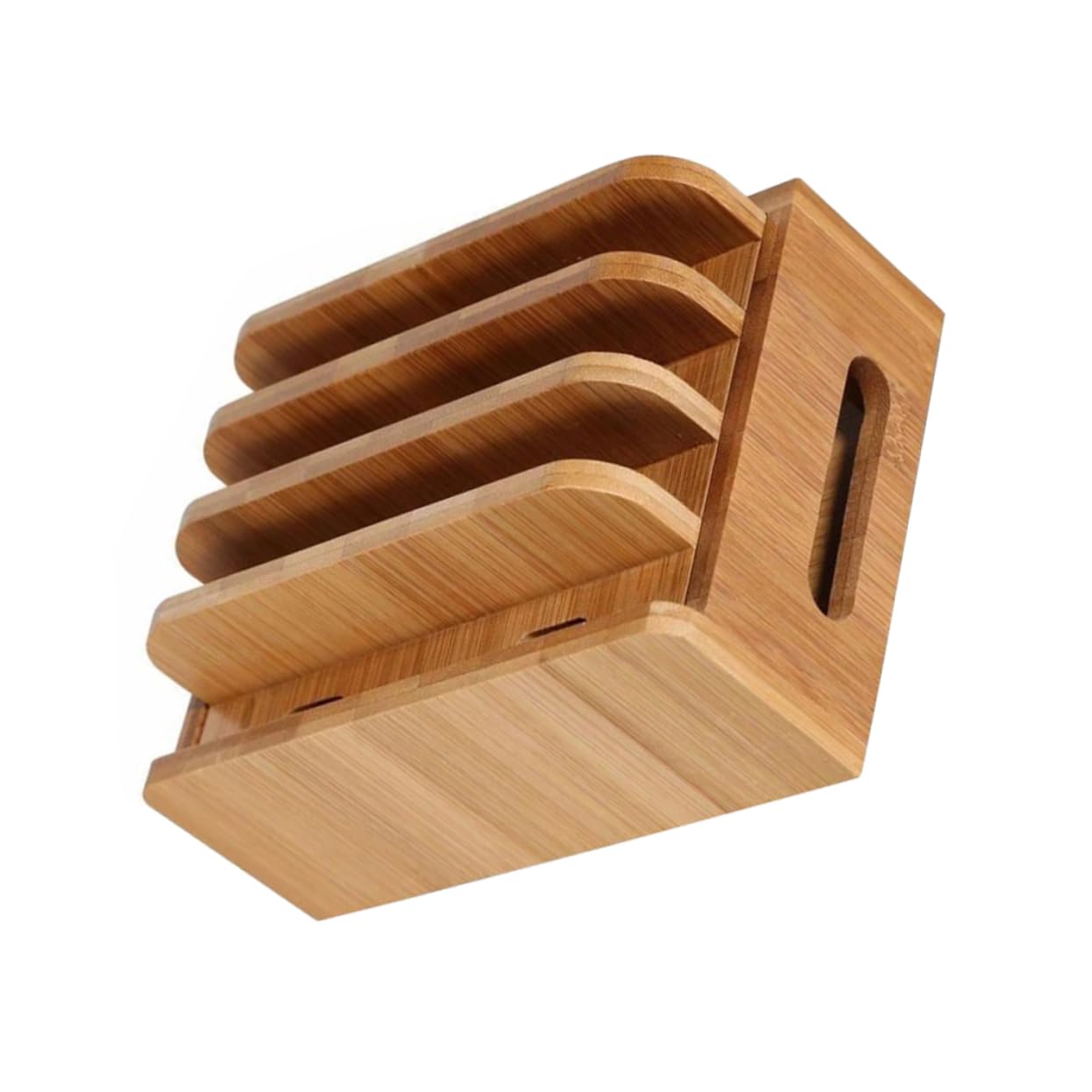 UPKOCH Stazione Di Ricarica in Legno Per Dispositivi Elettronici Organizer Usb Multi Dispositivo Con Supporto Per e Tablet Design Per Scrivania Ordinata e Pulita