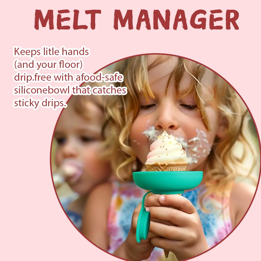 4 Piezas Soportes para Paletas para Niños con Organizador, Porta Paletas Antigoteo, Porta Conos de Helado Reutilizable, para el Verano (Amarillo, Rojo, Verde, Morado)