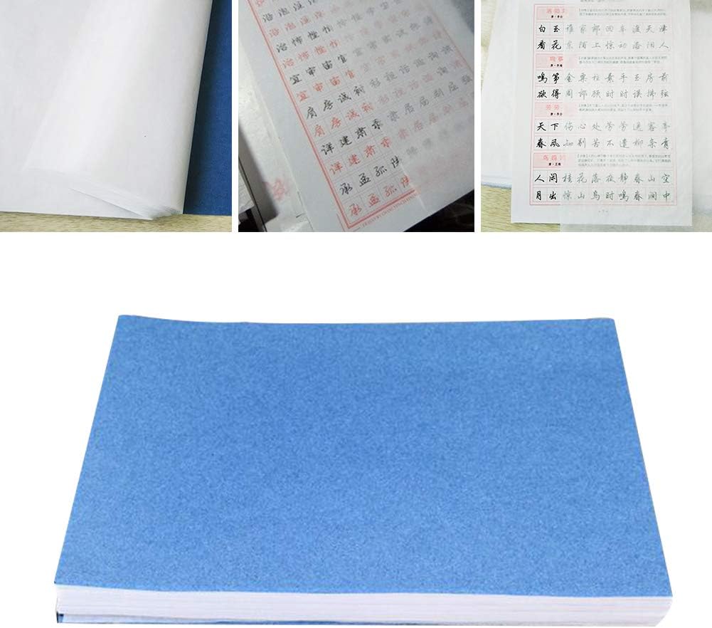 100Pcs Acid Free Tracing Paper, Sketch Paper Sketch Paper Transparent Paper Tracing Paper Silk Paper tracing Paper