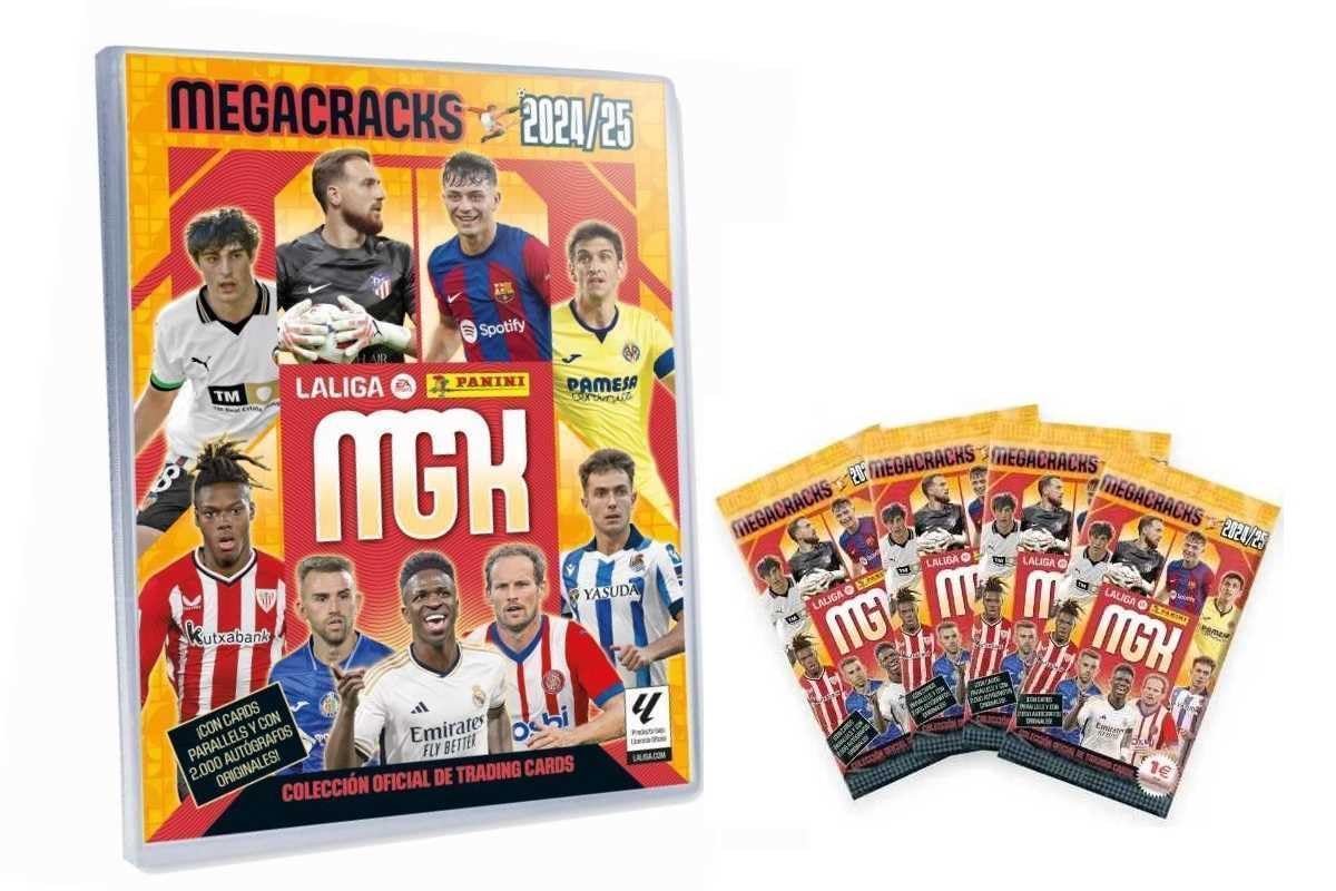 Album + 12 Sobres Megacraks Liga 2024-2025 (Panini)