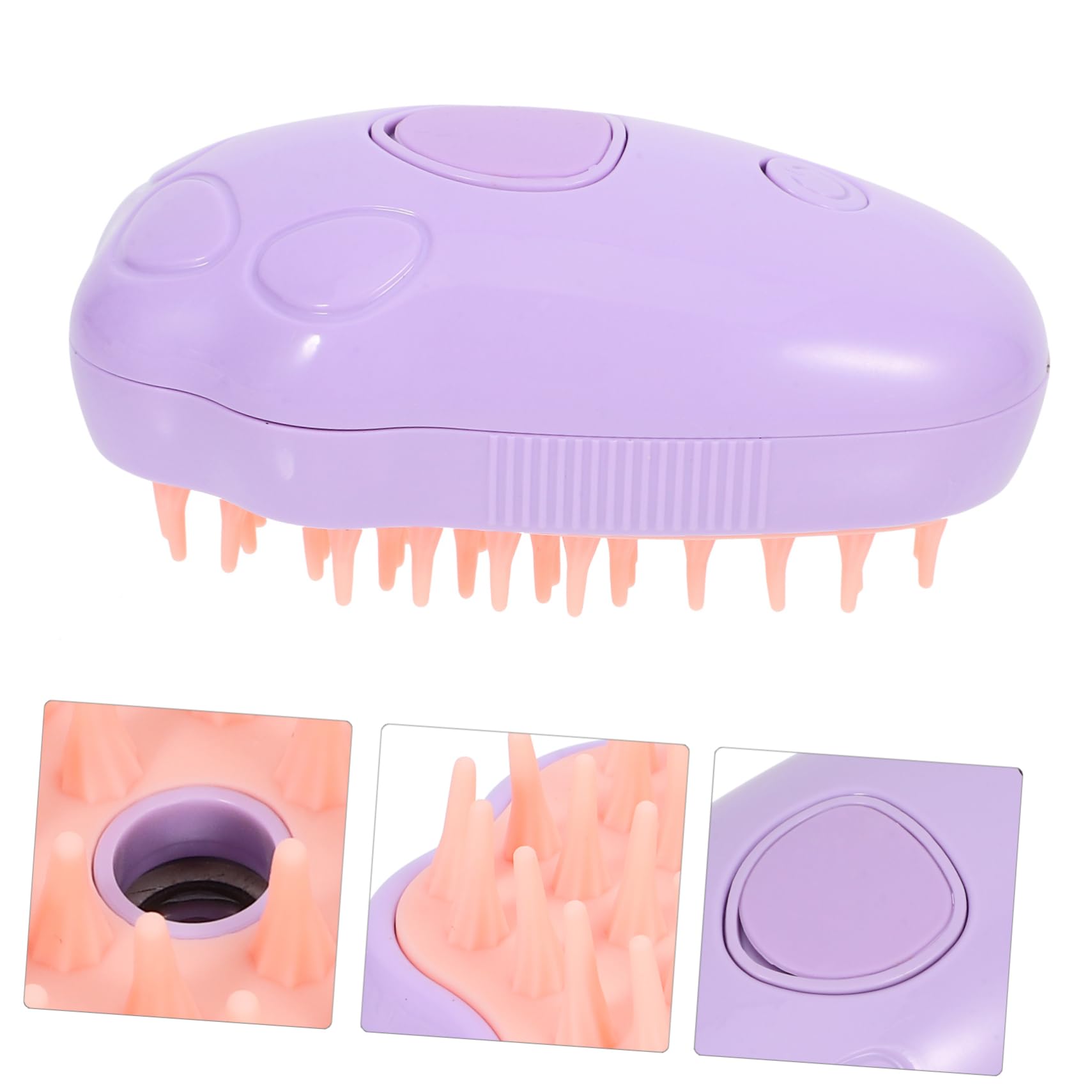 POPETPOP 5 Piezas De Cepillo De Para Gatos Cepillo Para Perros Para Baño Eléctrico Para El Pelo De Perros De Para Gatos De Pelo Enredado Para