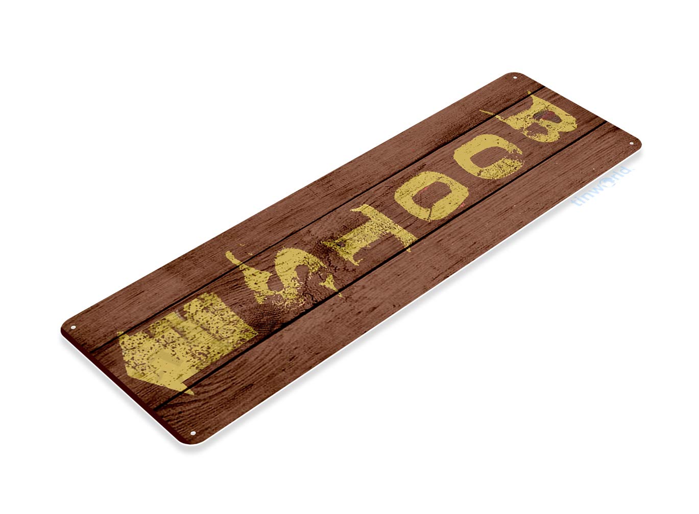 Amazon.com: Tinworld Tin Sign Boots Arrow Rustic Farm Ranch Store Metal  Sign Decor Cabin Cottage Cave B755 : Home & Kitchen